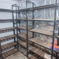 قفسه /   تخفیف بدلیل مهاجرت|کتابخانه، شلف، قفسههای دیواری|کرج, استاندارد|دیوار