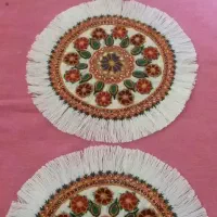 رومیزی پته گرد|صنایع دستی و سایر لوازم تزئینی|کرمان, |دیوار