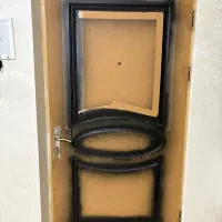 درب ورودی چوبی