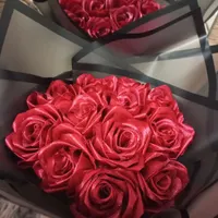 گل های روبانی فقط شاخه ای 20|گل مصنوعی|مراغه, |دیوار