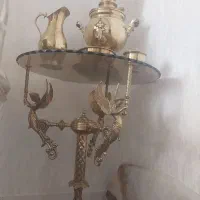 سماور و میزخاطره برنز|سماور، چای‌ساز، قهوه‌ساز|ملایر, |دیوار