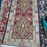 ورنی دستبافت کف ابریشم|فرش|تبریز, |دیوار