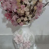 گل و گلدان کریستال