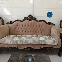 مبل سلطنتی کلاسیک مدل افسون 7نفره با جلو مبلی|مبلمان خانگی و میز عسلی|تبریز, |دیوار