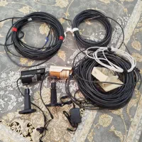 دو عدد دوربین مدار بسته سالم با کابل دید در شب