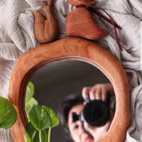 آینه چوبی کارکیا چوب
