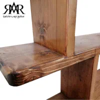 قفسه کتاب و دکوری چوبی B08|کتابخانه، شلف، قفسههای دیواری|ارومیه, |دیوار