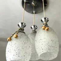 لوستر و چراغ اویز حباب دار سالم