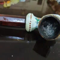 چپق سرامیکی|کلکسیون اشیاء عتیقه|ورامین, جعفر آباد اخوان|دیوار