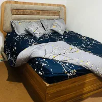 تخت و پاتختی ومیزارایش وصندلی|تخت و سرویس خواب|کلاله, |دیوار