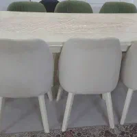 مبلمان ۹نفره و ناهارخوری ۸نفره|مبلمان خانگی و میز عسلی|قم, نوقطار|دیوار