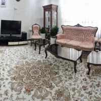 مبلمان ۹نفره کلاسیک با دومیزبان و میز جلومبلی چوبی|مبلمان خانگی و میز عسلی|تهران, نارمک جنوبی|دیوار