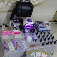 وسایل کامل کاشت ناخن نو توضیحاتمو بخونید حتما