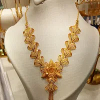 گردنبند بدون اجرت،مدل پنجشیر ، گالری طلا