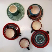 فنجون بزرگ برای کاپوچینو فنجان دست ساز