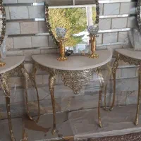 آیینه وشمعدان|بوفه، ویترین، کنسول|جونقان, |دیوار