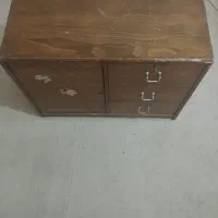 کمد چوبی چرخ دار|کتابخانه، شلف، قفسه‌های دیواری|اهواز, کوی مهدیس|دیوار