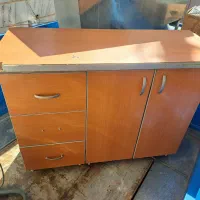 کابینت فلزی در چوبی