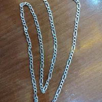 زنجیر نقره فیگارو ایتالیا 925