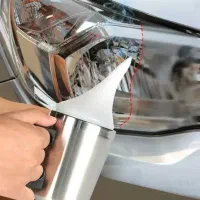 شفاف سازی چراغ با مواد UV در گنبد کاووس