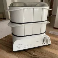 بخار پز ۳ طبقه ی بروان