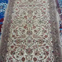 فرش دست بافت  ابریشم بامرینوس|فرش|انگوران, |دیوار