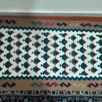 گلیم دست بافت پشم