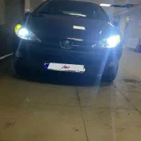 پژو ۲۰۶ SD v8 تیوفایو(TU5) مدل ۹۱ قرمز سیر