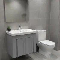 تولیدی روشویی کابینتی تمام پی وی سی کف قیمت بازار