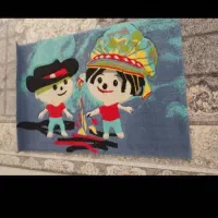 فرش کودک یک در یک ونیم