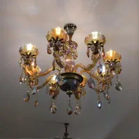 لوستر|لوستر و چراغ آویز|قم, بنیاد|دیوار