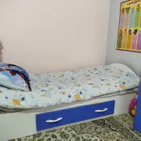 تخت وکمد نوجوان|تخت و سرویس خواب|گرگان, |دیوار