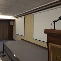 ویدئوپرژکتور و پرده نمایش|تلویزیون و پروژکتور|لاهیجان, انقلاب|دیوار