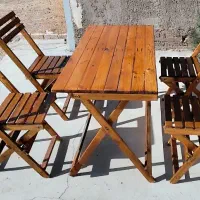 میز و صندلی چهارنفره