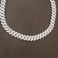 گردنبند اسیتیل پر نگین