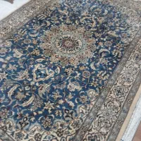 فرش دست باف گل ابریشم