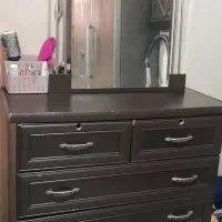 جاکفشی ۳ کشو  با آینه