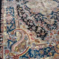 ۲جفت فرش ۶متر و۹متر دستباف طرح تبریز سالاری ابریشم|فرش|تهران, شهرک چیتگر|دیوار