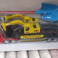 اسباب بازی تریلی ماشین راکت تیرکمون ابزار