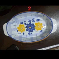 ظروف مرغ خوری بیضی گل پنبه سایز بزرگ