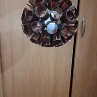 لوستر فانتزی و زیبا|لوستر و چراغ آویز|اصفهان, برازنده|دیوار