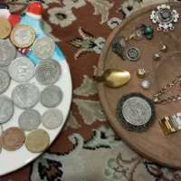 سکه قدیمی و نقره