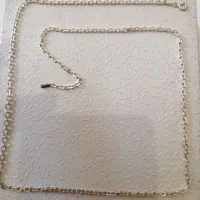 زنجیر نقره 925 خارجی 33گرمی60سانت نو نو|جواهرات|شیراز, دروازه قران|دیوار