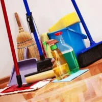 نظافت منزل .همراه مریض