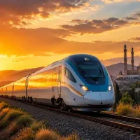 (/ مشهد رفت و برگشت قطار 4 تخته