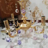 لوستر ۴شعله|لوستر و چراغ آویز|اهواز, فرهنگ شهر|دیوار