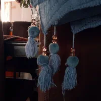 دو عدد شال منگوله دار اعلا|لباس|اراک, |دیوار