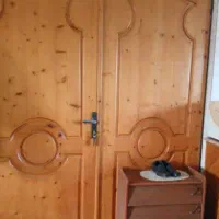 درب چوبی ورودی