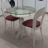 میز نهارخوری۲ نفره|میز و صندلی غذاخوری|ایلام, |دیوار