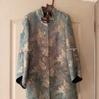 مانتو مجلسی جنس ژاکارد قد ۸۰ ..سایز۴۲